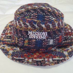 Missoni X Supreme Knit Bucket Hat